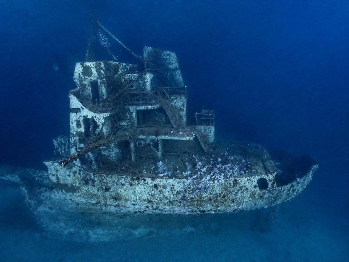 Sea Chart Wreck